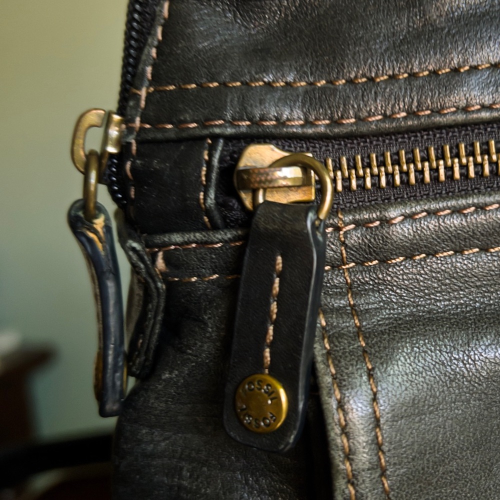 Vintage Mini Leather Backpack, Small Black Genuine Leather Backpack Purse - Picture 12 of 15